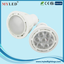 led lighting housing 2835 chip white plastic spotlight 5W led ceiling light